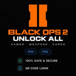 BO2 BLACK OPS 2 🔥 UNLOCK ALL WEAPONS + DIAMOND CAMO 🔥 FAST DELIVERY