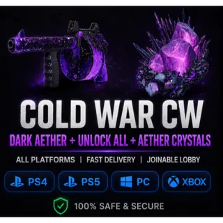 COLD WAR CW 🔮 DARK AETHER 🔮 + UNLO