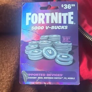 Fortnite 5000 VBUCKS