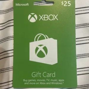 $25 Xbox gift card