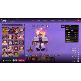 Anime Vanguards Karem ( Chilled)