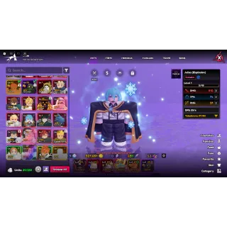 Anime Vanguards Julias Evo