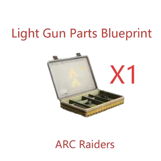 Light gun parts blueprint  X1