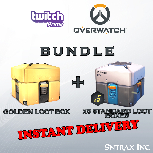 Best Price Overwatch Bundle Golden Loot Box X5