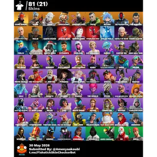 [PC/XBOX/PSN]🔥LEVEL 1483🔥81 SKINS🔥GAME KNIGHT🔥CRACKSHOT🔥RONIN🔥THE FOUNDATION🔥PARADIGM🔥THE AGELESS🔥FULL ACCESS✅