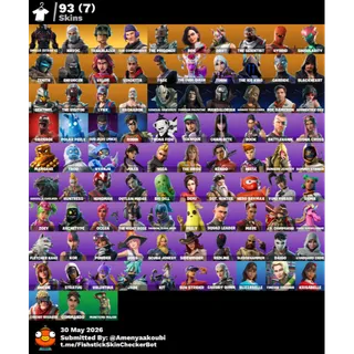 [PC/Xbox/PCN] 93 Skins | Omega Stage 5 + Havoc + Trailblazer + Drift | 14 Exclusives | 800 V-Bucks | LVL 1635