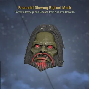 glowing Bigfoot