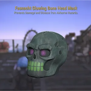 glowing bone head