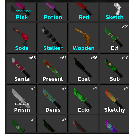 Other Murder Mystery 2 Weapon In Game Items Gameflip - other murder mystery 2 weapon