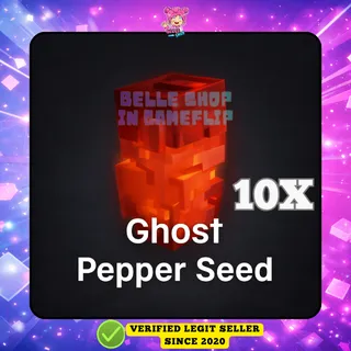 GHOST PEPPER SEED 10X | GROW A GARDEN 2 | GaG 2