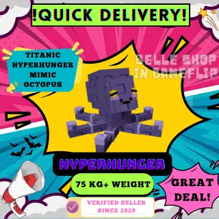 HYPERHUNGER MIMIC OCTOPUS (SEMI TITANIC) - 75KG+