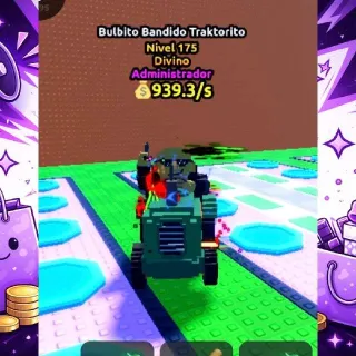 Divine | Administrador Bulbito Bandito Traktorito - Escape Tsunami For Brainrots