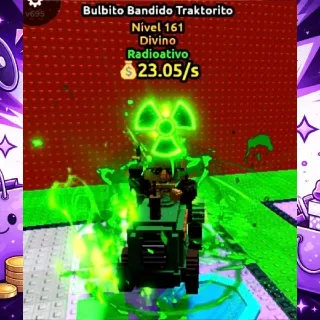 Divine | Radioactive Bulbito Bandito Traktorito - Escape Tsunami For Brainrots
