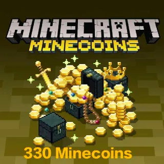 Minecraft 330 Minecoins Digital Code Instant Delivery