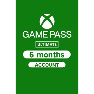 Xbox Game Pass Ultimate - 6 Months