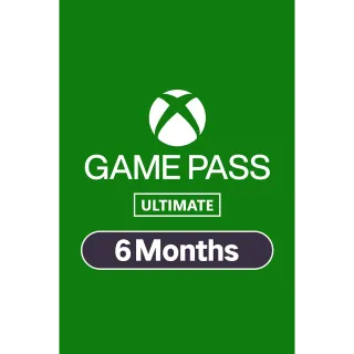    Xbox Game Pass Ultimate  6 Months