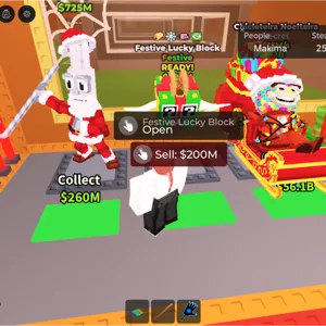 festive Lucky Block