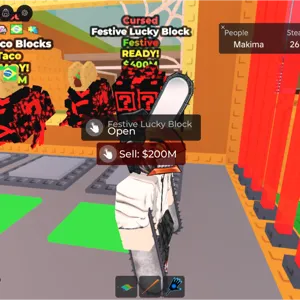 Cursed festive lucky box