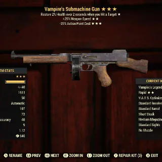 V2525 Submachine Gun