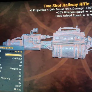 Weapon | TS2515 Railway Rifle