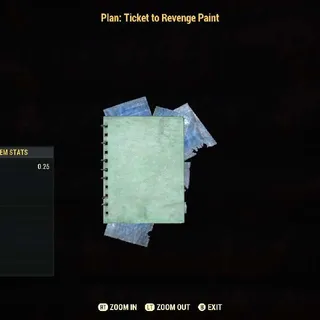 Ticket To Revenge Paint