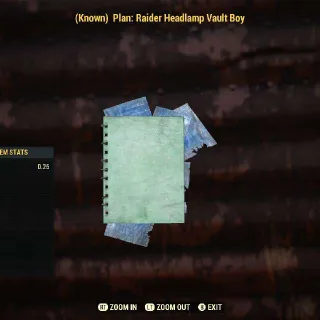 R Headlamp Vault Boy