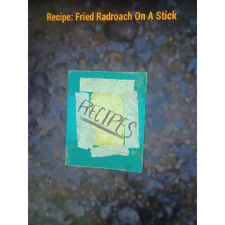 Recipe | Fried Radroach On A Stic