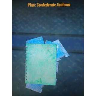 Plan | Confederate Uniform