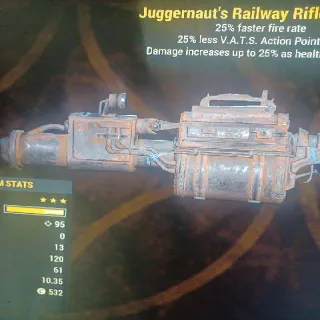 Weapon | J2525 Railway Rifle