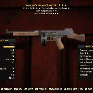 V2525 Submachine Gun