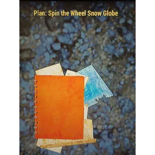 Plan | Spin The Wheel Snow Glob