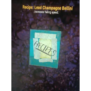 Recipe | Lead Champagne Bellini