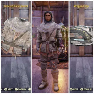 Tattered Field Jacket