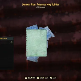 Poisoned Hog-plitter