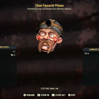 Clean Pitman Mask