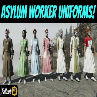 Asylum Worker Set Of 10