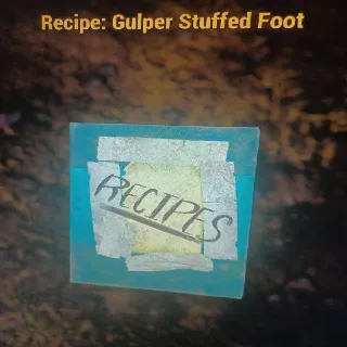 Recipe | Gulper Stuffed Foot