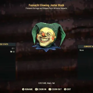 Glowing Jester Mask