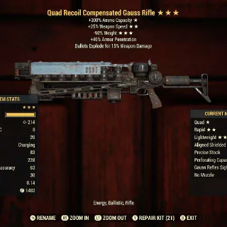 Q2590 Gauss Rifle