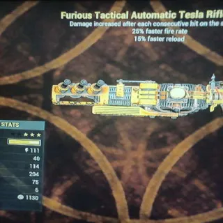 Weapon | F2515 Tesla Rifle