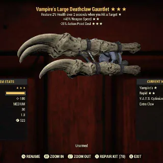 VFS25 Deathclaw Gauntlet