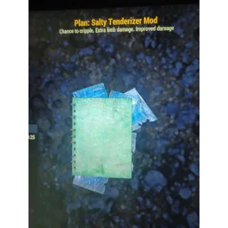 Plan | Salty Tenderizer Mod