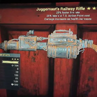 Weapon | J2525 Railway Rifle