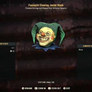 Glowing Buffoon Mask