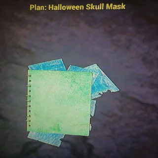 Plan | Halloween Skull Mask