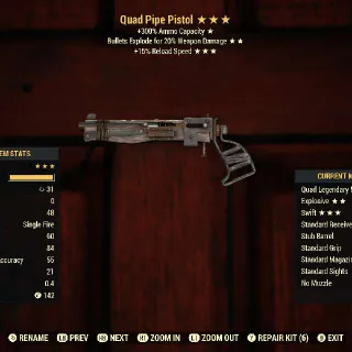QE15 Pipe Pistol