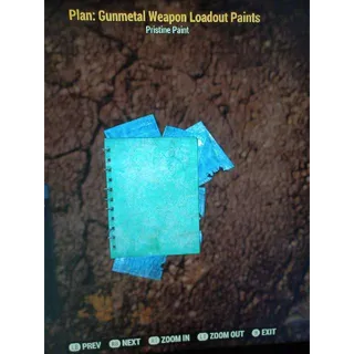 Plan | Gunmetal Weapon Paints