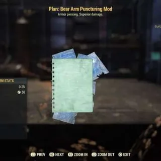 Bear Arm Puncturing Mod