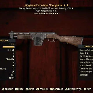 J2525 Combat Shotgun