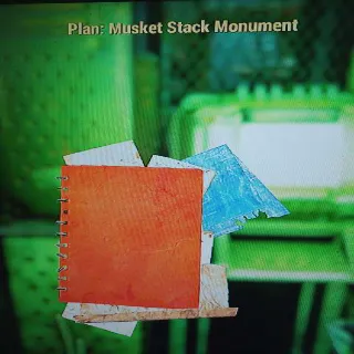 Plan | Musket Stack Monument